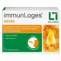 Immunloges Direkt – Direkt Fruchtig Immunstark Praktische Trinkampullen für ein Gesundes Immunsystem – mit Vitamin C, Vitamin D, Selen und Zink