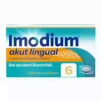 Imodium Akut Lingual Schmelztabletten bei Akutem Durchfall 12 st
