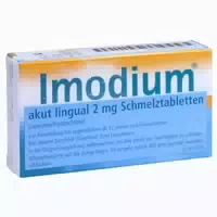Imodium Akut Lingual 2 mg 6 Schmelztabletten