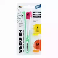 Wingbrush Starter Set Halter M 3 Bürsten