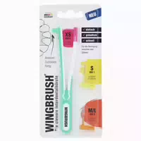 Wingbrush Starter Set Halter m 3 Bürsten 1 st