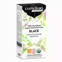 Cultivators Natürliche Pflanzenhaarfarbe Schwarz 100 g