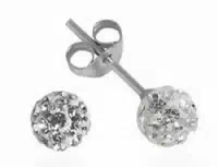 Impala Ohrstecker Kugel 5 mm Aurore Boreale