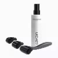 Layzin Dermaroller Set Mit 3 Rollenköpfen & Reinigungsspray 1 St