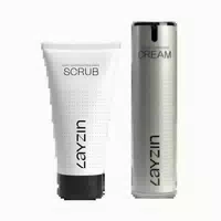Layzin Sanfte Peeling Gesichtsscrub Und Schutzcreme 1 St
