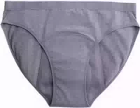 Imse Bikini Periodenslip Heavy Flow Grau Xxl