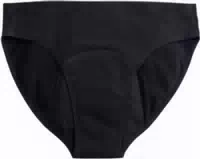 Imse Bikini Periodenslip Heavy Flow Schwarz Xl