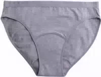 Imse Bikini Periodenslip Light Flow Grau L
