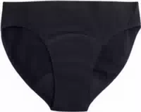 Imse Bikini Periodenslip Medium Flow Schwarz S
