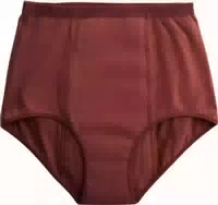 Imse High Waist Periodenslip Heavy Flow Braun Xxl