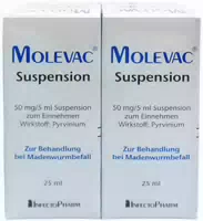 Molevac Suspension zum Einnehmen 25 ml Suspension zum Einnehmen