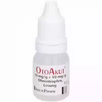 Otoakut 50 Mg G 10 Mg G Ohrentropfen L 10 G