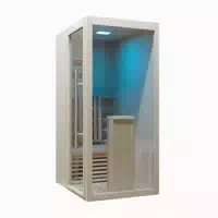 Infrarotsauna Welcon Easytherm Solo für eine Person Türposition: Links