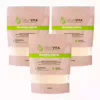 Greatvita Mandelmehl, Naturbelassen 3000 G