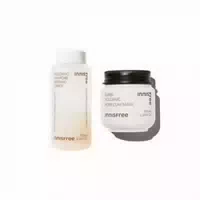 Innisfree Volcanic Pha Pore Refining Toner 170ml 1ea X Super Volcanic Pore Clay Mask 100ml 1ea Set