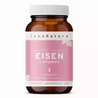 Innonature Eisen Vitamin C Kapseln | Aus Curryblatt Extrakt Und Hagebutte Extrakt