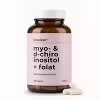Gloryfeel Inositol Kapseln Myo Inositol mit Vitamin B6 und Folsäure