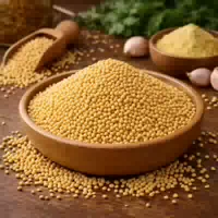 Senfkörner Gelb, Handverlesene Ware, Aromatisches Gewürz für Küche und Senfherstellung Yellow Mustard Seeds 1 kg