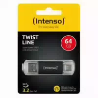 Intenso Usb Stick Twist Line 64gb