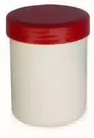 Kruke mit Deckel, Weiß, Kunststoff 1000 g