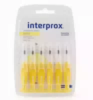 Interprox Reg Mini Gelb Interdentalbürste Blister 6 St Zahnbürste