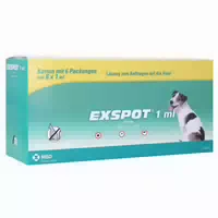 Exspot Lösung Hunde 6x1 Ml