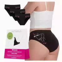 Intimina Bloom Periodenunterwäsche, Auslaufschutz, Xxl 3 st