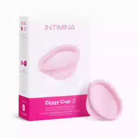 Intimina Ziggy Cup 2 Größe B Extradünne Menstruationsscheibe 1 st