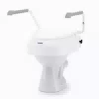 Invacare Aquatec 900 mit Armlehnen Toilettensitzerhöhung
