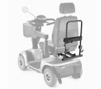 Invacare Halter für Rollator Gehgestell