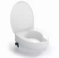 Toilettensitzerhöhung Aquatec Pure Cala mit Deckel