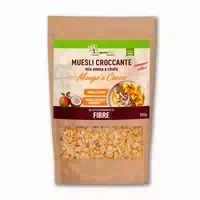 Ioboscovivo Bio Knuspermüsli Mango & Kokos, Glutenfrei, ohne Zuckerzusatz