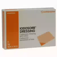 Iodosorb Dressing 8x10cm 2x17 g Wundauflage