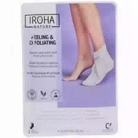 Iroha Nature Glykolsäure Peeling und Peeling Socken