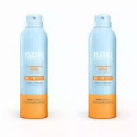 Isdin Transparent Sonnenspray Wet Skin Lsf30 Wasserfester Sonnenschutz mit Leichter Textur