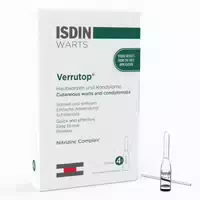 Isdin Verrutop Warzen Ampullen 4x0,1 Ml