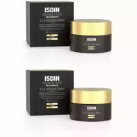 Isdinceutics A g E Reverse Night Anti Aging Gesichtspflege für die Nacht Reduziert Falten und Remodelliert die Gesichtskontur