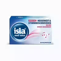 Isla Med Voice Halspastillen Bei Heiserkeit Und Stimmbeschwerden
