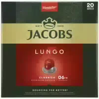 Jacobs Kaffeekapseln Lungo 6 Classico 20 Kapseln
