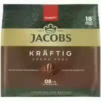 Jacobs Kaffeepads Crema Kräftig 18 Pads