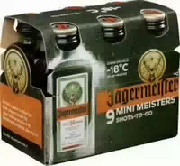 Jägermeister 9 Mini Meister Shots To Go