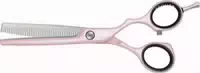 Jaguar White Line Pastell Plus Offset Es 40 Effilierschere Rosa 5 5