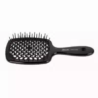 Janeke Superbrush Schwarze Haarbürste