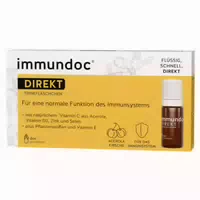 Immundoc Direkt Trinkfläschchen 6 St Trinkampullen