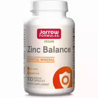 Jarrow Formulas, Zinc Balance, Vegane Kapseln, 15mg Zink & 1mg Kupfer Je Dosis