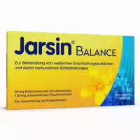 Jarsin Balance 56 mg 120 mg Überzogene Tabletten