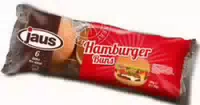 Jaus Bakery Megaburger Buns Sesam