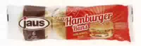 Jaus Bakery Hamburger Buns Sesam