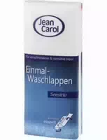 Jean Carol Einmal Waschlappen Sensitiv