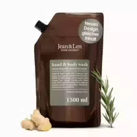 Jean & Len Hand & Body Wash Rosemary Und Ginger, Reinigt Und Pflegt Die Haut 500 Ml